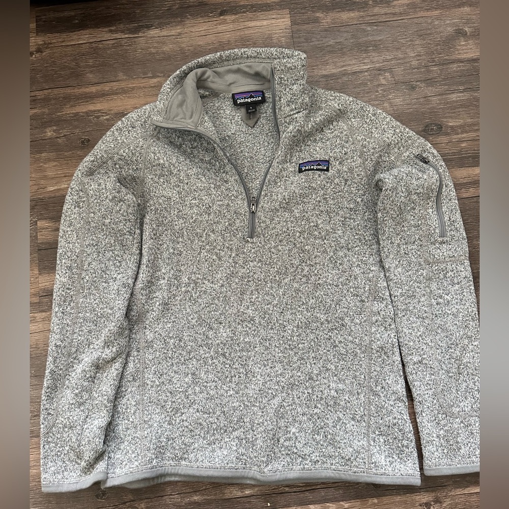 Patagonia Better Sweater Size S Like New Grey